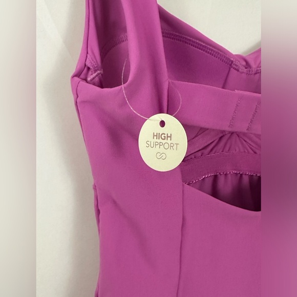 CALIA Power Sculpt Geranium High Support Square Neck Thick Straps Tankin… - Picture 6 of 13